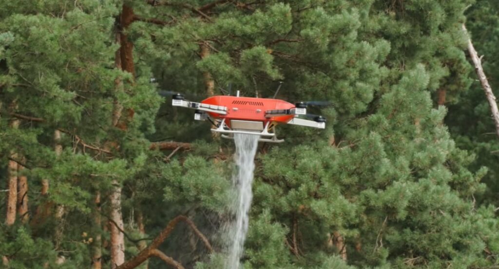Drones-πυροσβέστες στη μάχη με τις φωτιές: Η νέα τεχνολογία που δοκιμάζουν οι ΗΠΑ