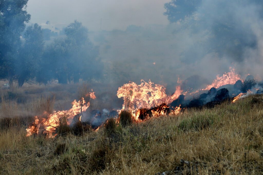 Εκτός ελέγχου η φωτιά στο Ρέθυμνο, η εικόνα σε Σητεία και Πλωμάρι Λέσβου