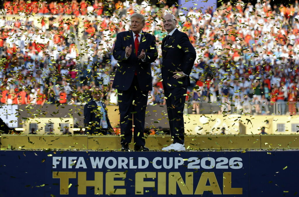 FIFA Τζιάνι Ινφαντίνο Ντόναλντ Τραμπ Μουντιάλ