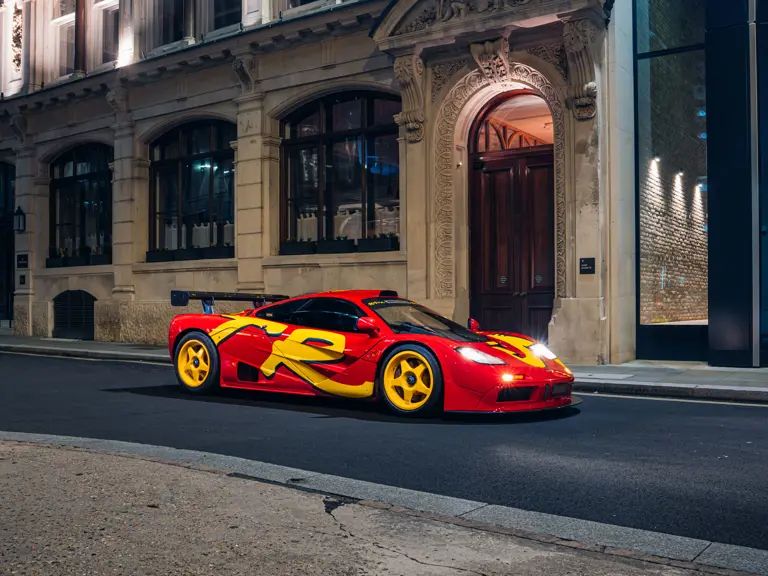 Η σπάνια McLaren F1 GTR του 1996, που ανήκει στον Νικ Μέισον των Pink Floyd © rmsothebys