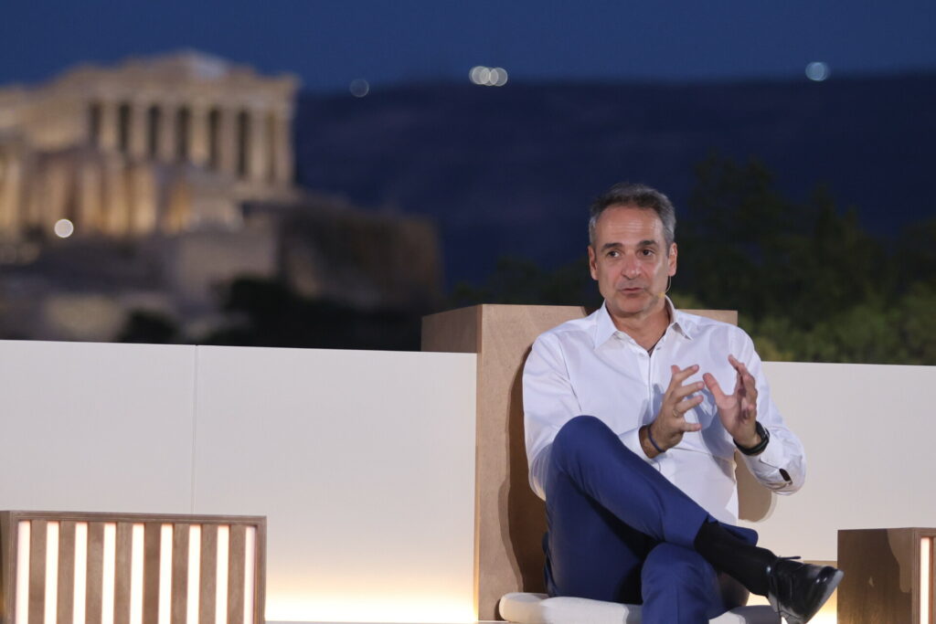 Ο Κυριάκος Μητσοτάκης προειδοποίησε για AI κινδύνους στην απασχόληση και την κοινωνία