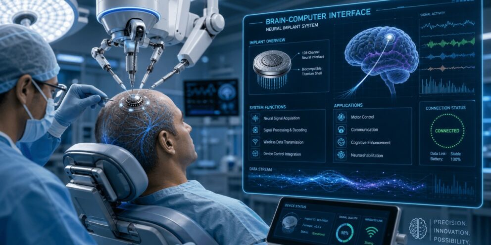 Η κινεζική Neuracle πραγματοποίησε την πρώτη εμφύτευση εμπορικού BCI στον εγκέφαλο ασθενούς
