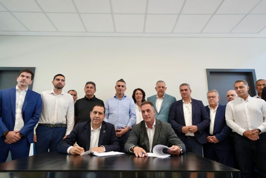 Καστέλλι: Υπεγράφη η σύμβαση για τα συστήματα αεροναυτιλίας του νέου αεροδρομίου