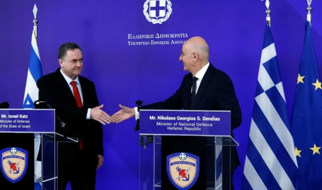 Κατς για “Ασπίδα του Αχιλλέα”: “Εμβαθύνουμε την αμυντική συνεργασία μεταξύ Ισραήλ & Ελλάδας