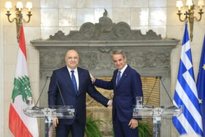 Μητσοτάκης σε πρόεδρο Λιβάνου: Η Ελλάδα σταθερά δίπλα σας στις πιο κρίσιμες στιγμές