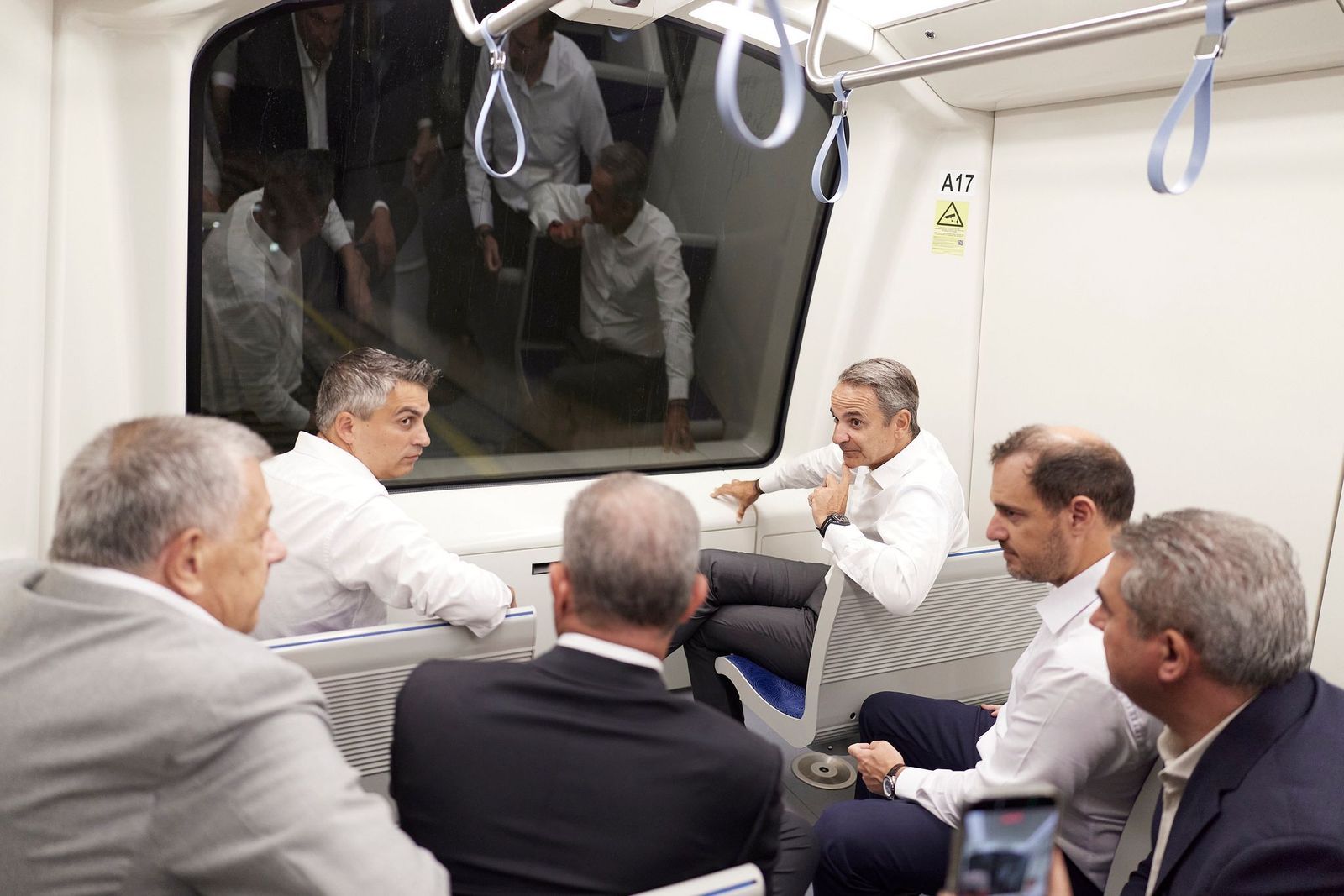 Εγκαίνια επέκτασης Μετρό Θεσσαλονίκης © Γραφείο πρωθυπουργού 