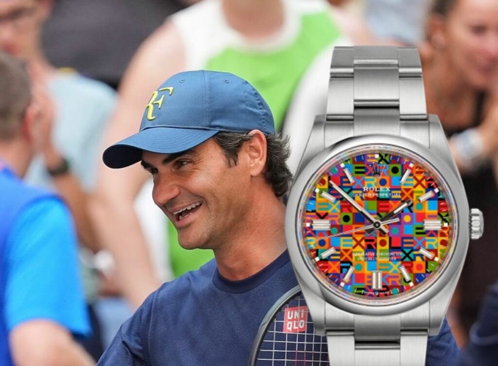 Ο Ρότζερ Φέντερερ φόρεσε το Rolex της χρονιάς – Το πολύχρωμο μοντέλο που όλοι θέλουν