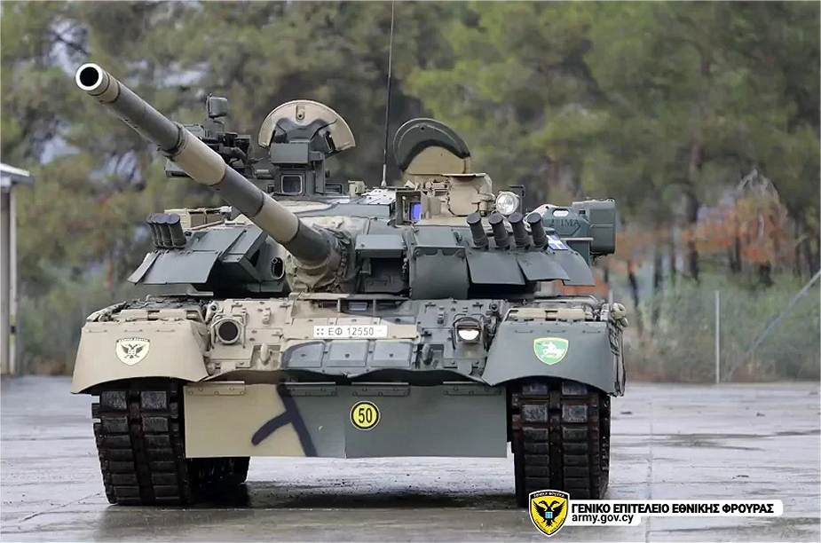 Άρμα μάχης T-80U των ενόπλων δυνάμεων της Κύπρου
