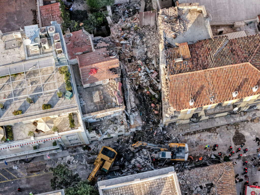 Έκρηξη στην Πλάκα, ©ΓΙΩΡΓΟΣ ΚΟΝΤΑΡΙΝΗΣ/EUROKINISSI