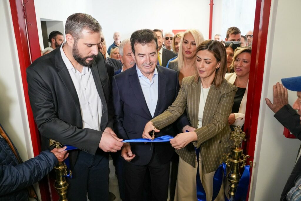 Αγαπηδάκη: Εγκαινιάστηκε το Πολυδύναμο Περιφερειακό Ιατρείο Πετρούπολης