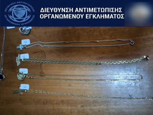 Εξάρθρωση συμμορίας διαρρηκτών, ©Ελληνική Αστυνομία