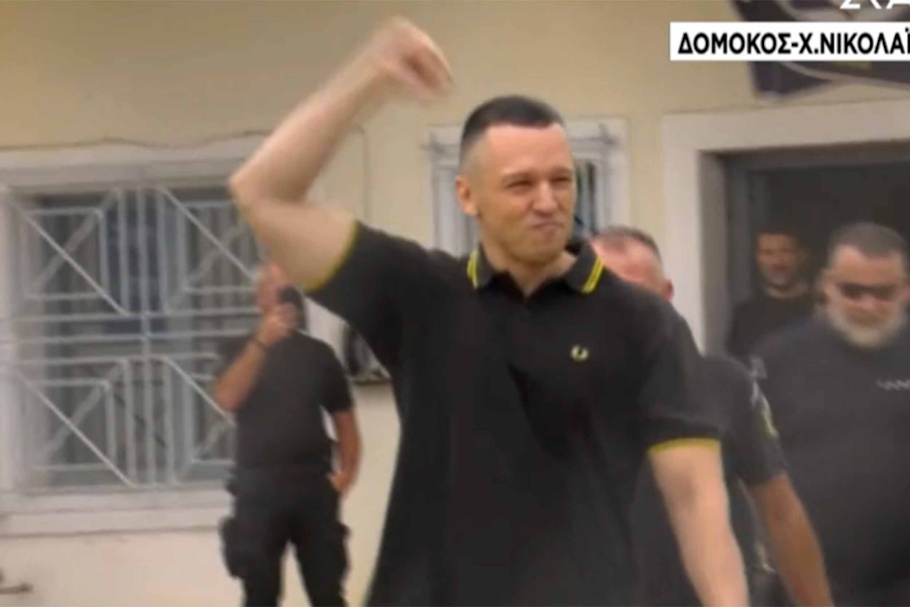 Ηλίας Κασιδιάρης: Εκτός φυλακής μετά από έξι χρόνια – Προανήγγειλε νέο κόμμα