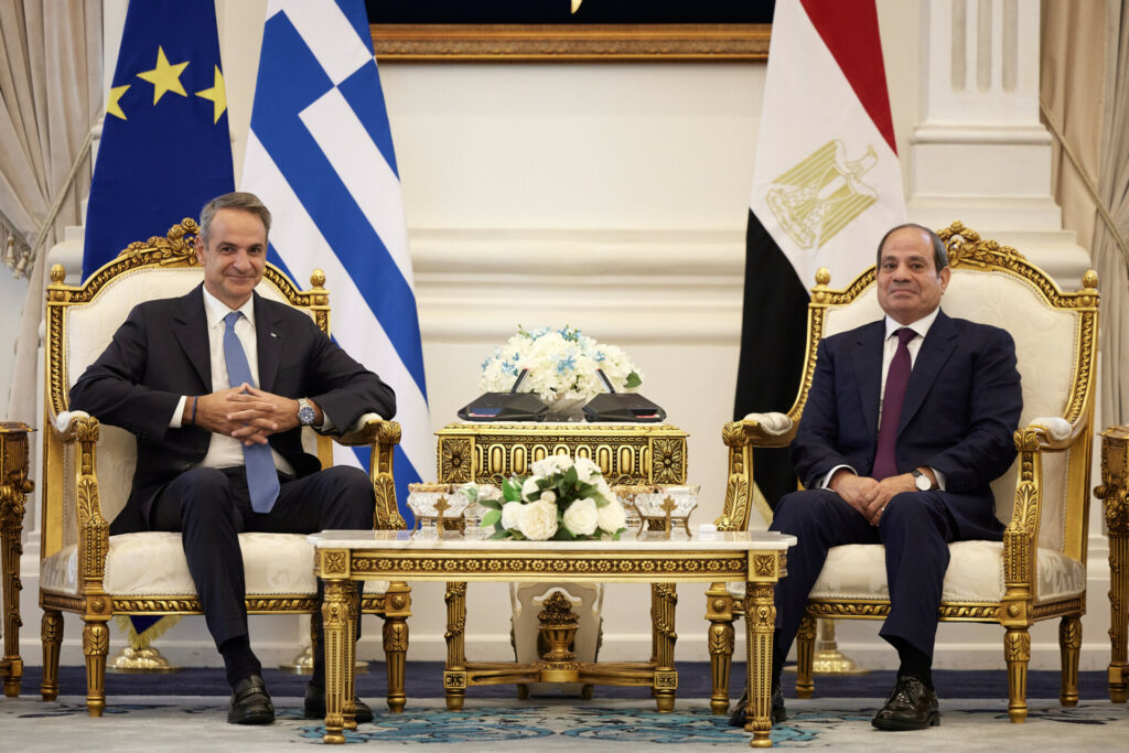 Μητσοτάκης: Σε εξέλιξη η συνάντηση με τον Αιγύπτιο πρόεδρο Αμπντέλ Φατάχ αλ Σίσι, τι συζήτησαν