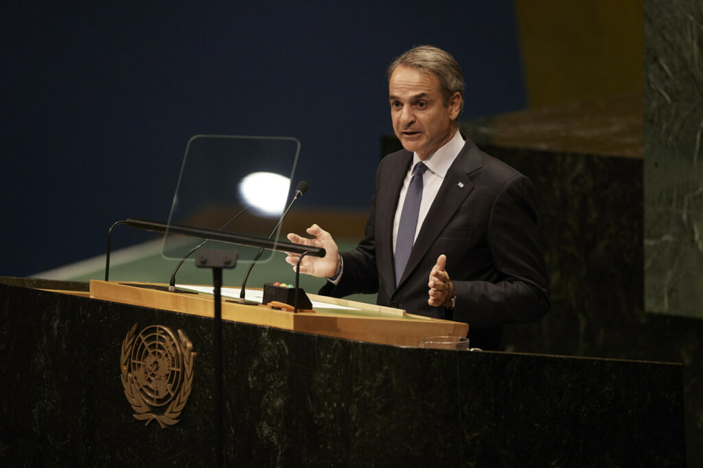 Μητσοτάκης στον ΟΗΕ: Απαραίτητος ο διάλογος για την ειρήνη, ανοιχτή πληγή το Κυπριακό