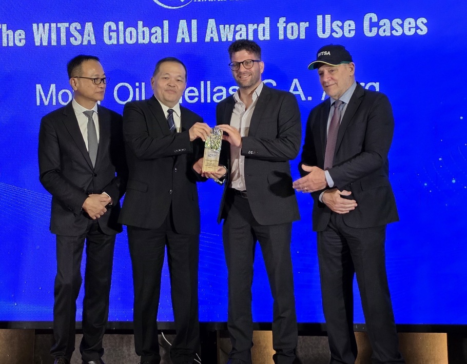 Motor Oil: Διπλή διάκριση στα 2026 WITSA Global AI Awards