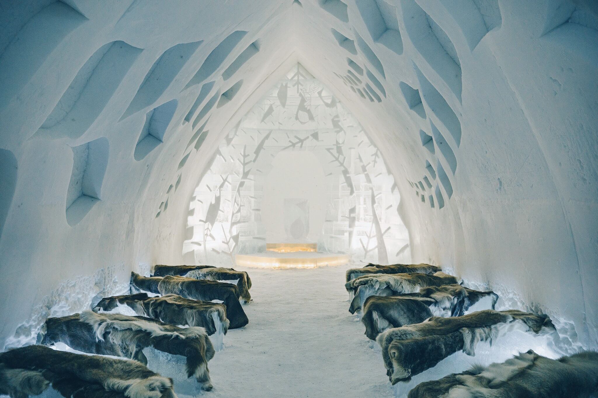 Ξενοδοχεία φτιαγμένα με πάγο και ιγκλού © Arctic SnowHotel 
