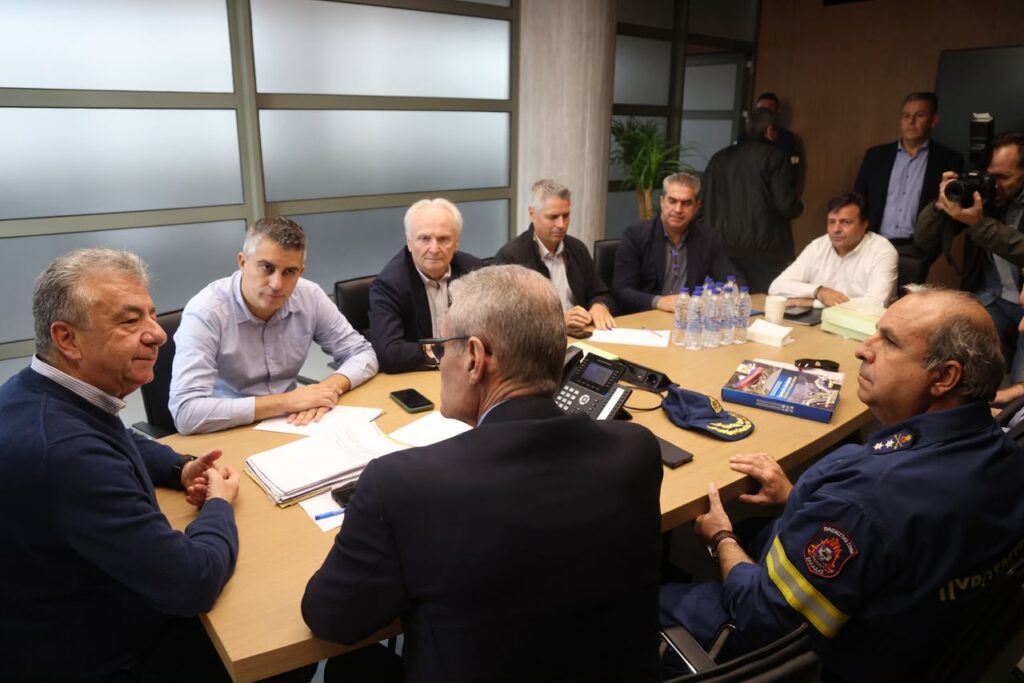 Στην Κρήτη ο Χρ. Δήμας: Ξεκίνησε η καταγραφή των ζημιών