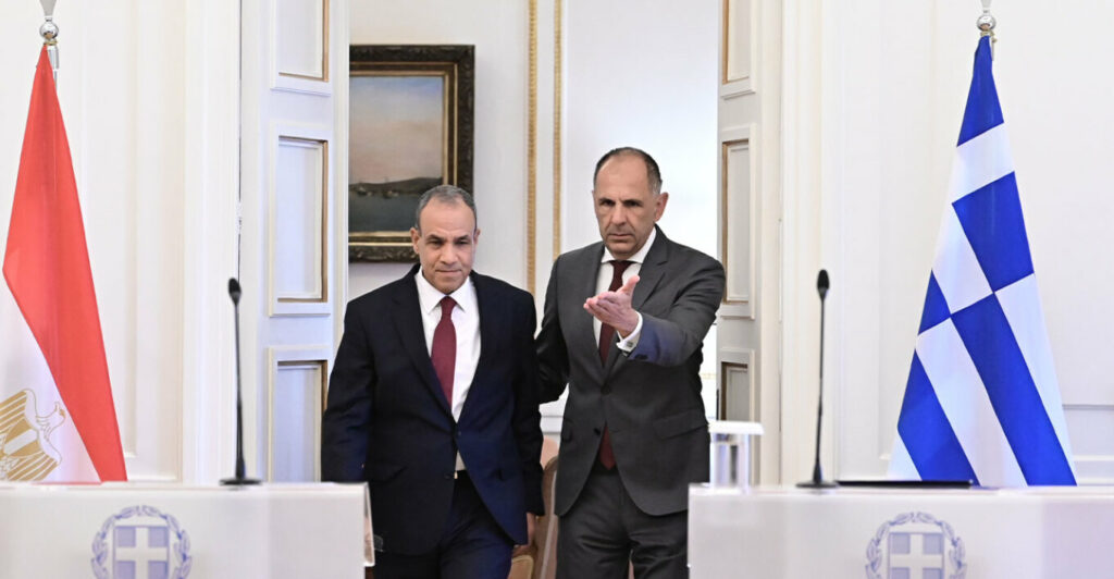 Τηλεφωνική επικοινωνία Γεραπετρίτη με τον Αιγύπτιο υπουργό Εξωτερικών: Στο επίκεντρο η στρατηγική σχέση