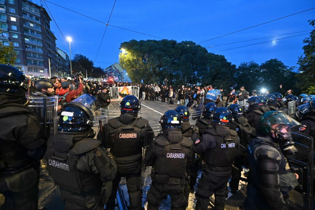 Συγκρούσεις διαδηλωτών και αστυνομίας σε Ρώμη, Τορίνο, Μπολόνια