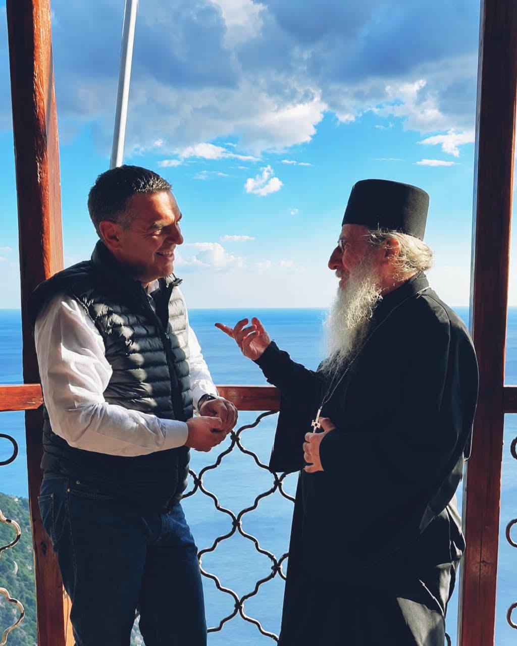 Ο Αλέξης Τσίπρας στο Άγιον Όρος